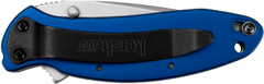Kershaw Scallion 2.40" Folding Drop Point 420HC SS Knife - Navy Blue Aluminum — view 3
