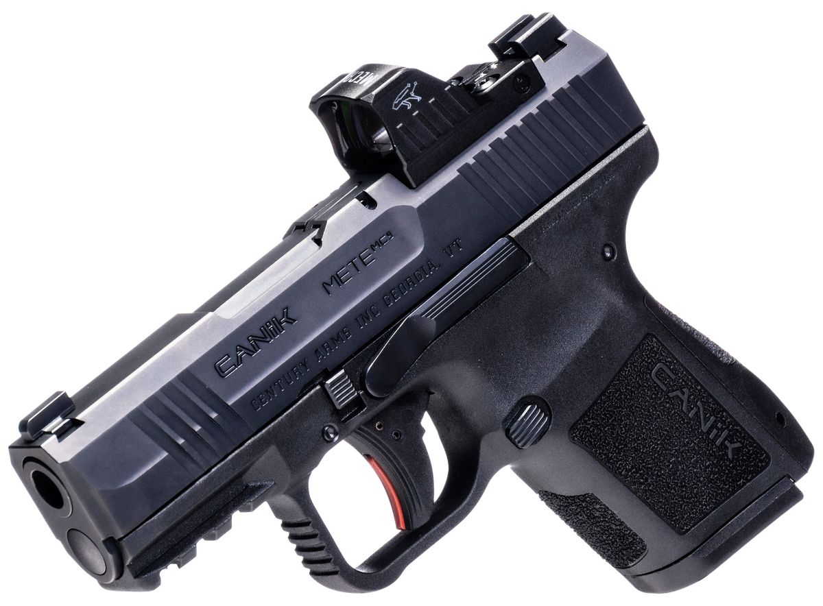 Canik Mete MC9 9mm Luger 3.18" 15+1 Semi-Auto Pistol w/MeCanik M01 Red Dot - Black — view 3