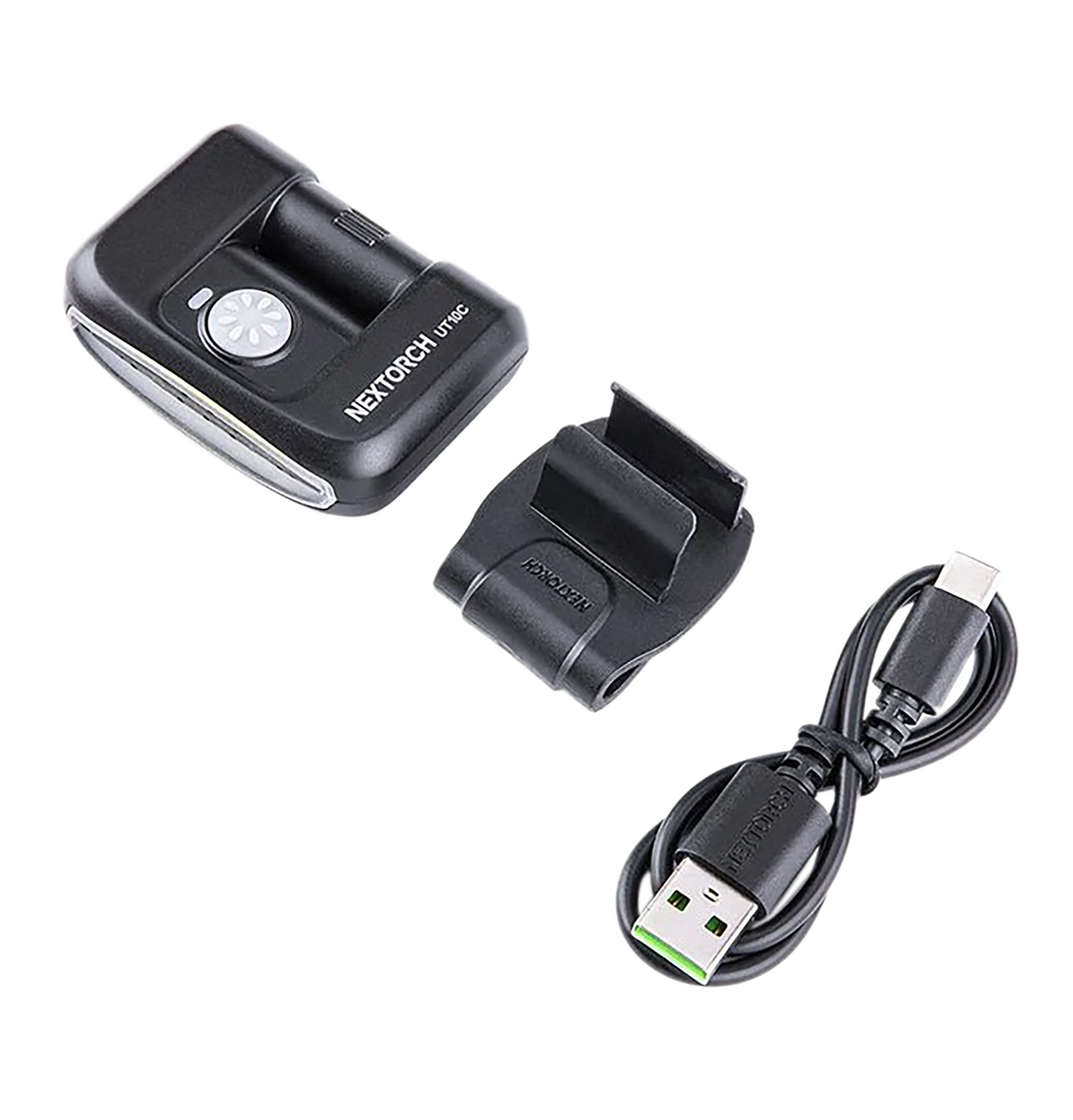 Nextorch UT10C COB LED Hat Clip Light 170 Lumens USB-C Rechargeable Black — view 3