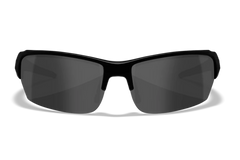 Wiley X Saint S/M Safety Glasses Smoke Gray/Clear Lens Matte Black Frame — view 3