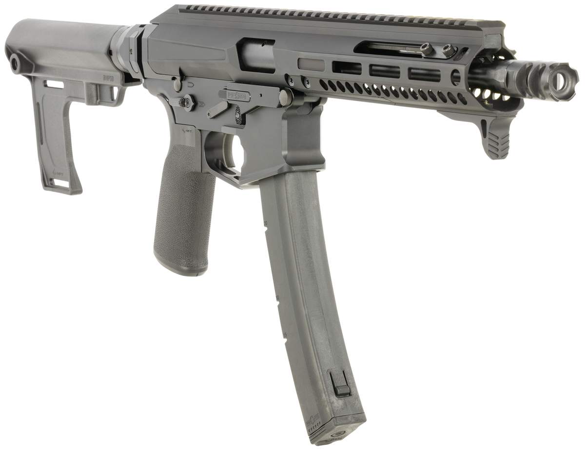 Patriot Ordnance Factory 2125 Phoenix 9mm Luger 8" 35+1 Semi-Auto Pistol - Black Anodized — view 3