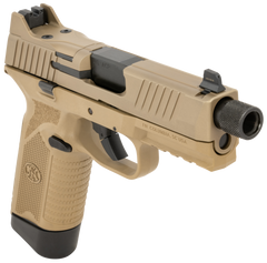 FN 545 Tactical 45 ACP 4.71" 10+1 Semi-Auto Pistol - FDE Optic Cut Slide — view 3