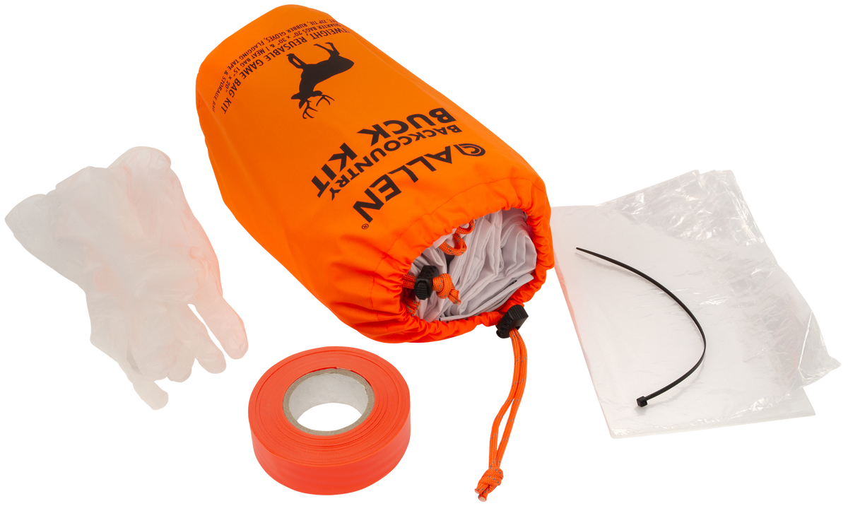 Allen 6599 BackCountry Buck Kit Blaze Orange Polyester Game Bag System — view 3