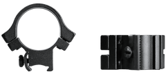 Weaver Mounts Quad Lock Detachable Tip-Off Rings 1" Medium Matte Black Aluminum - Quick Detach — view 3