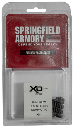 Springfield Armory XDM5002C XD-M Compact 9mm/40 S&W Backstrap Mag Sleeve #2 Black Polymer — view 3