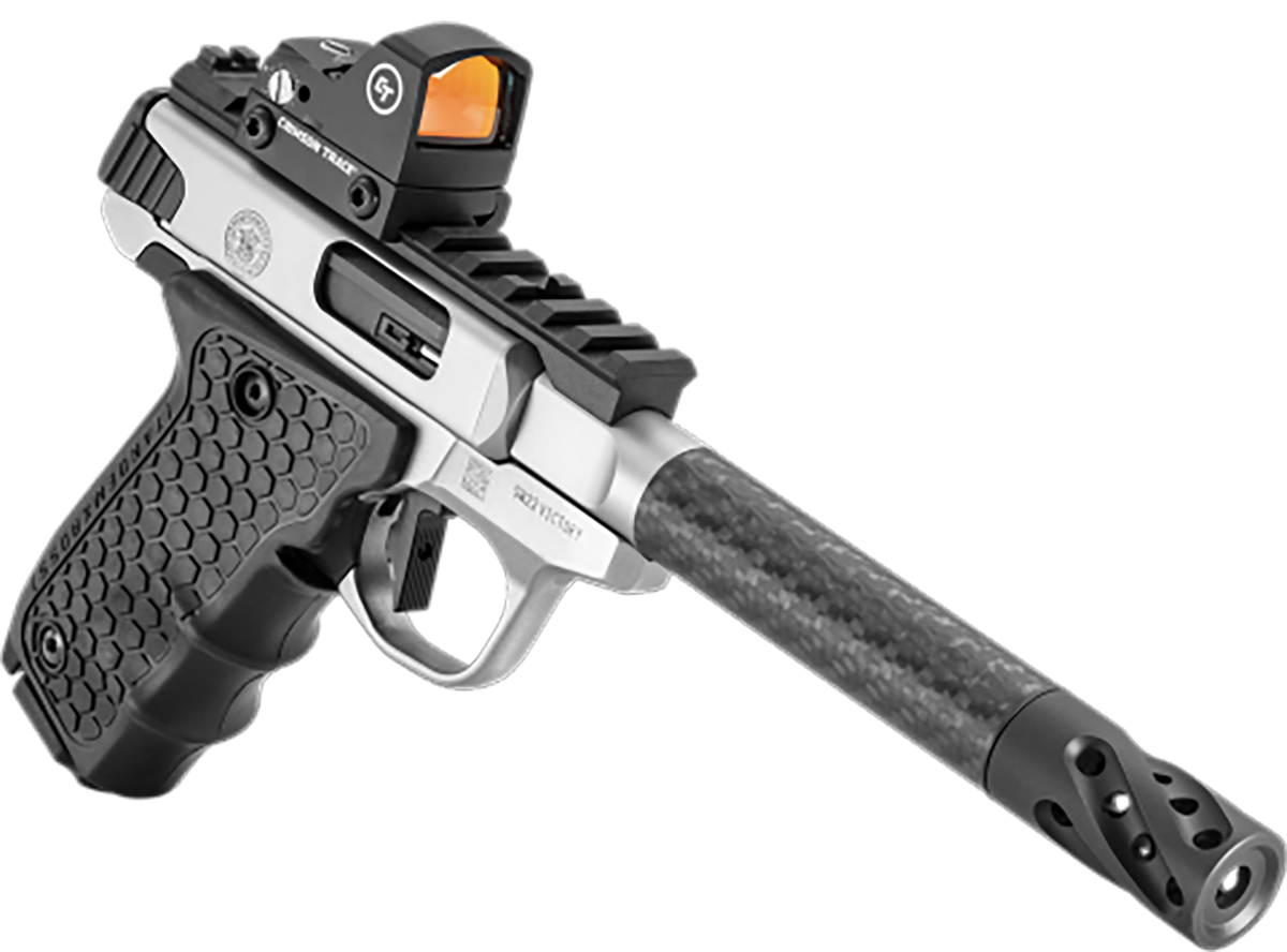 Smith & Wesson Performance Center SW22 Victory Target 22 LR 6" 10+1 SAO Pistol w/Red Dot — view 3