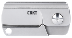 Columbia River 7118 Box Key 1.24" Folding Plain Stonewashed 12C27 Sandvik SS Stainless Handle Knife — view 3
