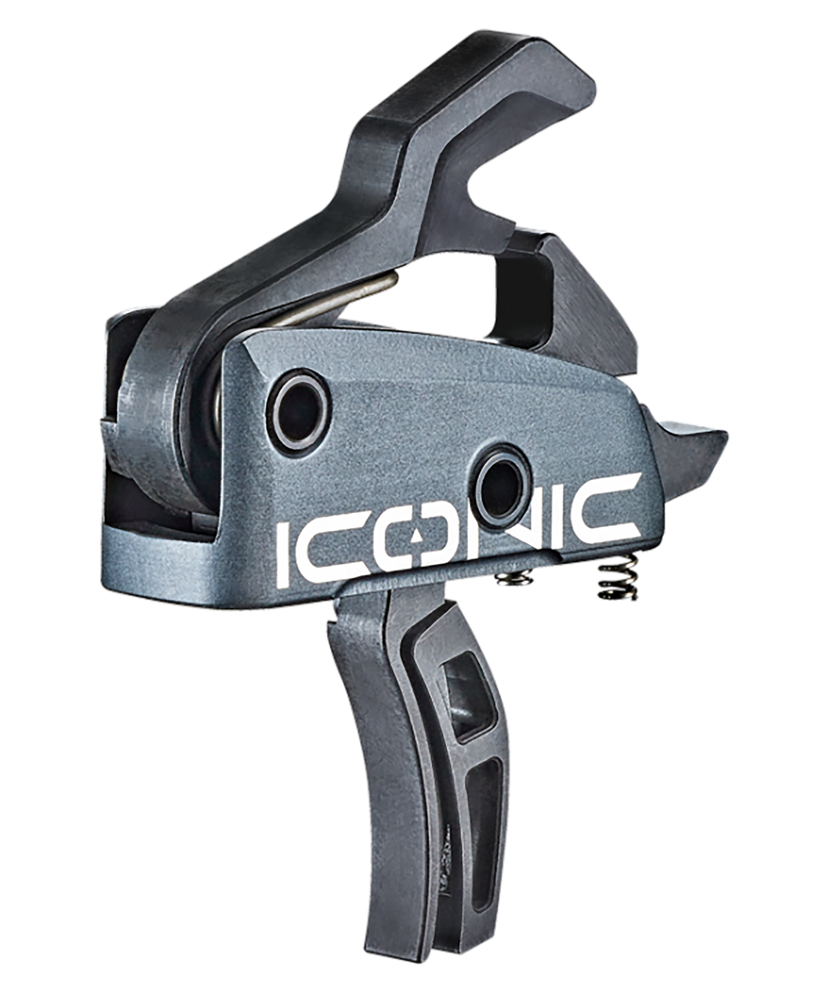 Rise Armament Iconic AR-15/AR-10 2 lb Two-Stage Curved Trigger - Graphite Gray — view 3
