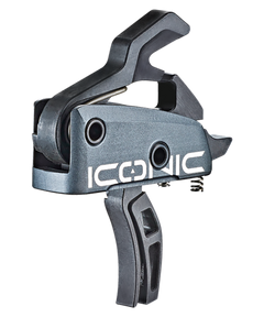 Rise Armament Iconic AR-15/AR-10 2 lb Two-Stage Curved Trigger - Graphite Gray — view 3
