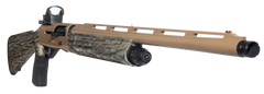 EAA Girsan MC312 Gobbler 12 Gauge 24" 3.5" 5+1 Semi-Auto Pistol Grip Shotgun - Camo & Bronze Cerakote - Includes Red Dot — view 3