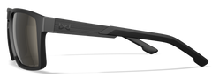 Wiley X WX Apex CAPTIVATE Polarized Tungsten Mirror Lens Matte Black Frame Safety Glasses — view 3