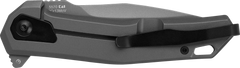 Kershaw Helitack 5570 3.26" Folding Drop Point Plain 8Cr13MoV Gray PVD SS Handle — view 3