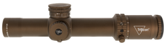 Trijicon Credo 1-8x28mm FFP MRAD Riflescope 34mm Tube - Coyote Brown — view 3