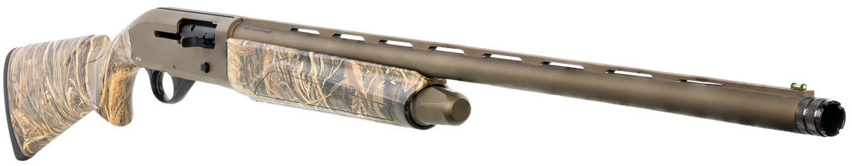 Pointer FT4 Field Trek 12 Gauge 28" 5+1 Semi-Auto Shotgun - Burnt Bronze Cerakote, Realtree Max-5 — view 3