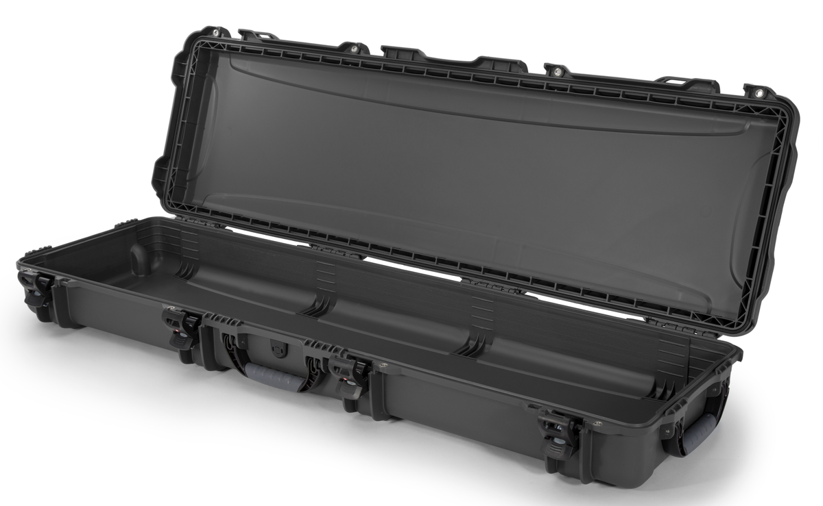 Nanuk 995 Waterproof Graphite Resin Rifle Hard Case 52" with Foam Padding & Lockable Latches — view 3