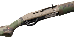 Winchester SX4 Hybrid Hunter 12 Gauge 28" 4+1 3.5" Semi-Auto Shotgun - Woodland Camo / Flat Dark Earth — view 3