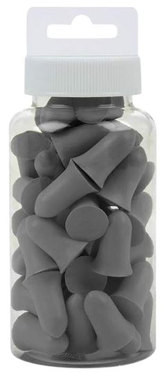 Allen ULTRX Tapered Foam Ear Plugs 32 dB NRR Gray 25 Pair — view 3