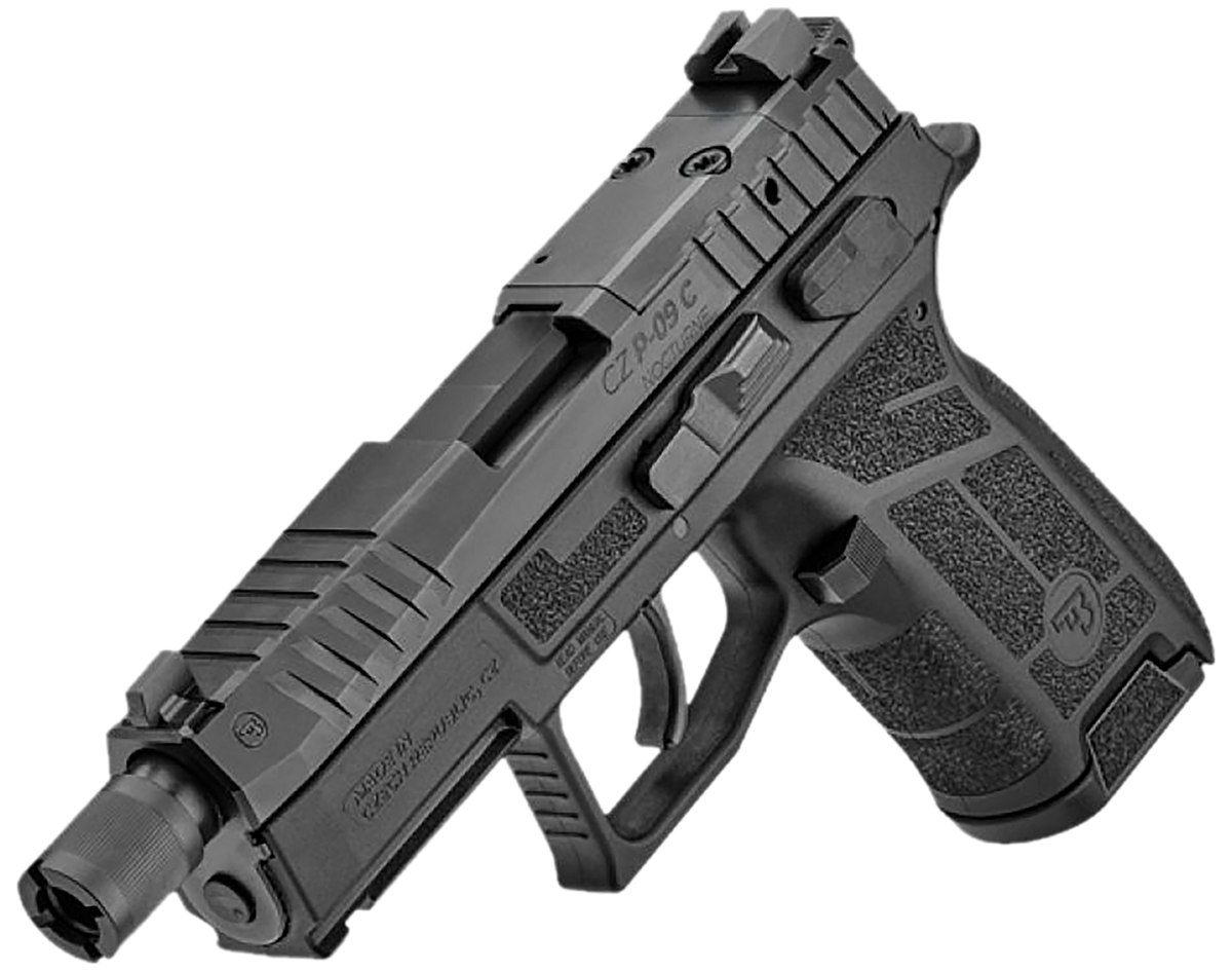 CZ P-09 C Nocturne SR 9mm 4.50" 17+1 Semi-Auto Pistol - Optic Ready - Threaded — view 3