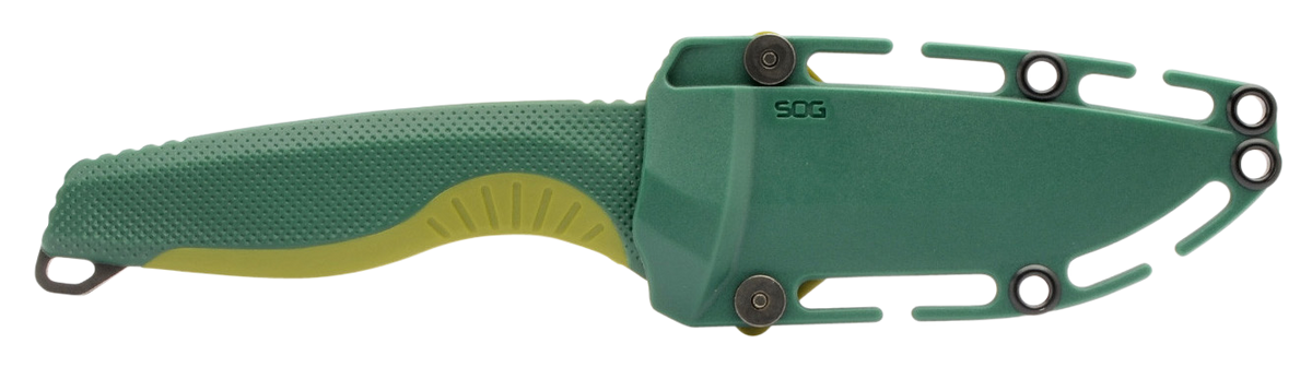 S.O.G Aegis FX 3.70" Fixed Drop Point Plain Stonewashed 4116 Krupp SS Blade, Forest w/Moss Accents GRN Handle — view 3