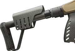 Bergara Rifles Premier MgLite Full Size 300 Win Mag 24" 5+1 Bolt-Action Rifle - Graphite Black Cerakote FDE XLR Folding Chassis — view 3