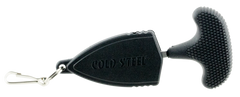 Cold Steel Mini Pal 1" Fixed Serrated AUS-8A SS Drop Point Black Handle — view 3