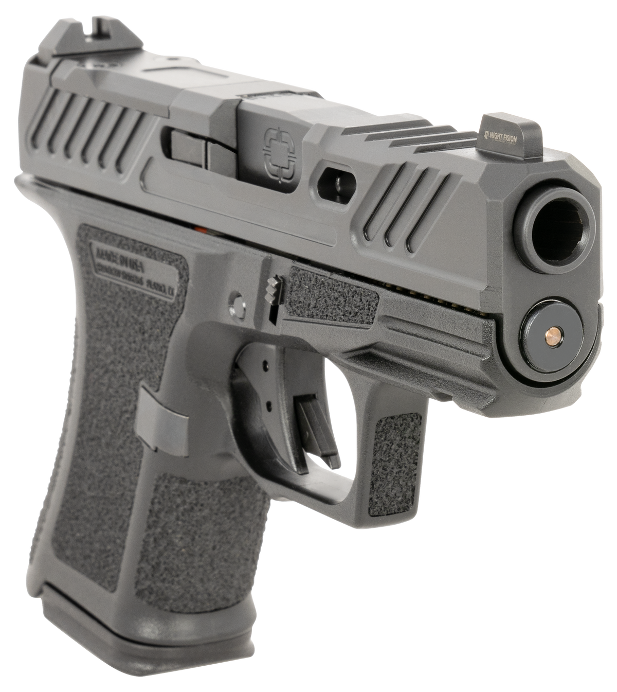 Shadow Systems CR920 Elite 9mm Luger 3.4" 10+1 Semi-Auto Pistol - Black — view 3