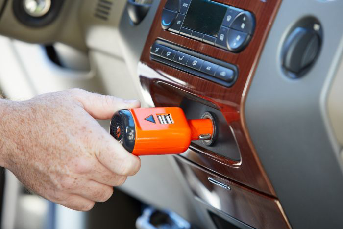 Dead Down Wind Dead Zone 2 Go Ozone Car Plug In 12V - Orange — view 3