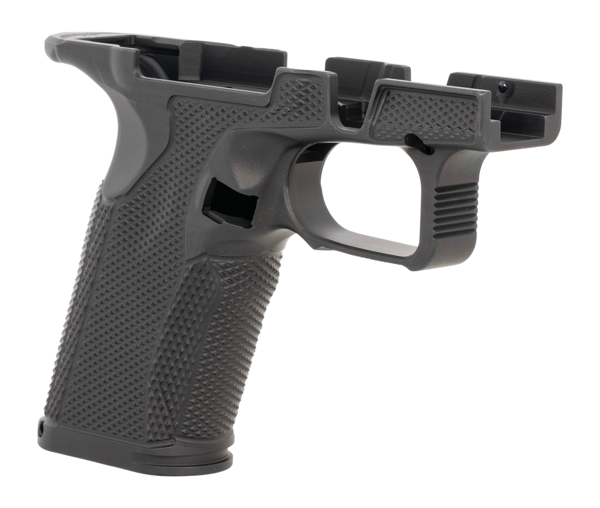 Icarus Precision A.C.E. X Grip Module for ZEV OZ9 X - 7075 Aluminum Black — view 3