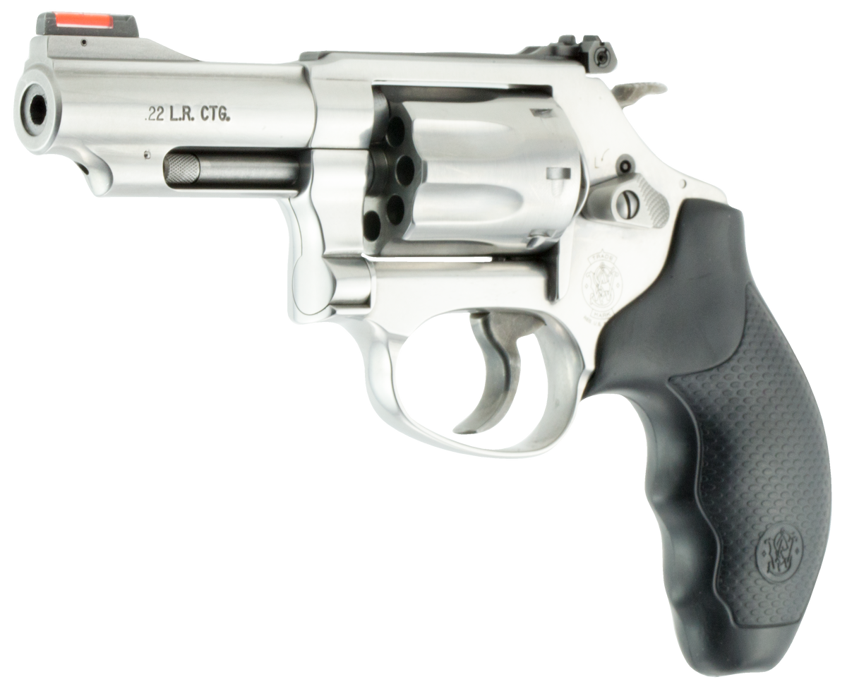 Smith & Wesson Model 63 22 LR 3" 8-Shot J-Frame Stainless DA/SA Revolver - CA Compliant — view 3