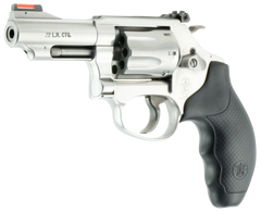 Smith & Wesson Model 63 22 LR 3" 8-Shot J-Frame Stainless DA/SA Revolver - CA Compliant — view 3