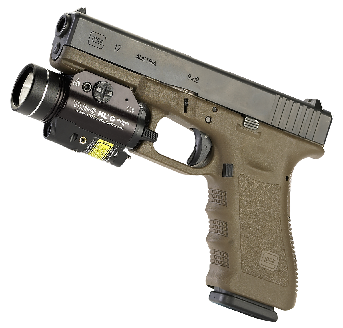 Streamlight TLR-2 HL G 1,000 Lumen White LED/Green Laser Weapon Light — view 3