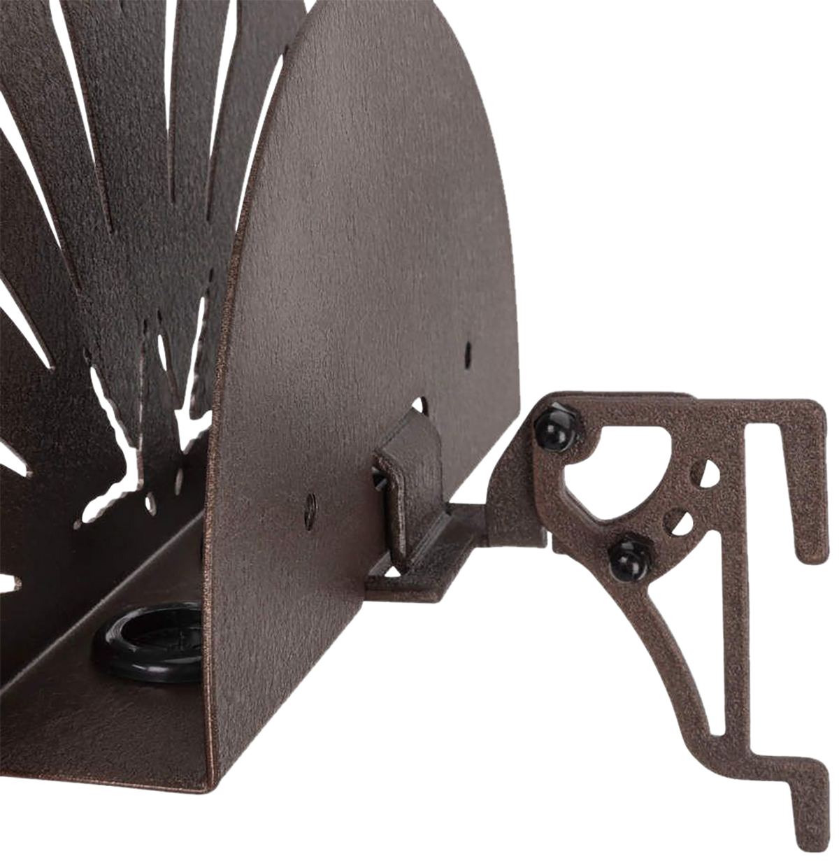 Allen 7238 EZ Mount Turkey Fan Display Wall Mount - Brown Steel — view 3