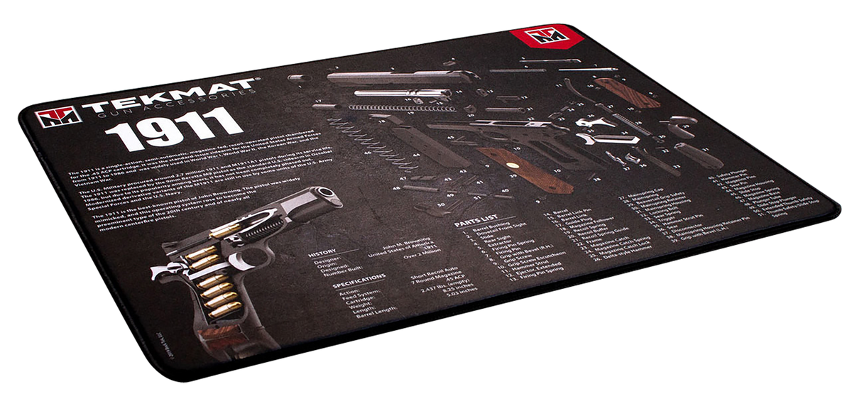 TekMat Ultra 20 Cleaning Mat 15"x20" Rubber Black/White - 1911 Parts Diagram — view 3