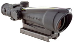 Trijicon ACOG 3.5x35mm .223/5.56 BDC Illuminated Amber Chevron Riflescope - Matte Black — view 3
