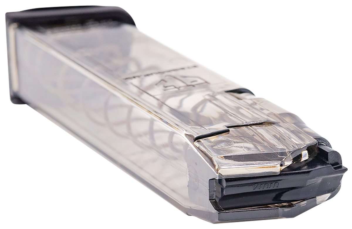 ETS Group GLK17 9mm Luger 17rd Clear Polymer Magazine - Fits Glock 17/18/19/19X/26/34/45 — view 3