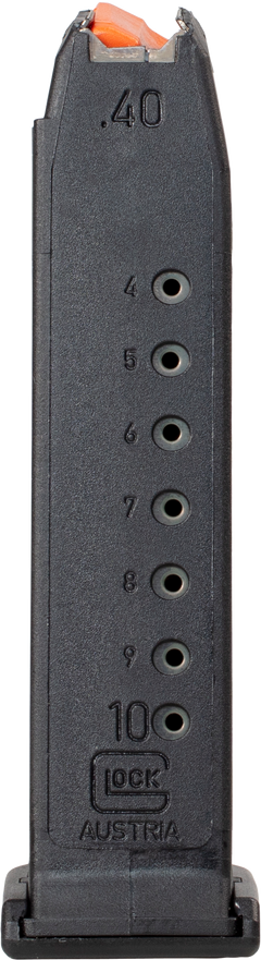 Glock G23 Gen5 40 S&W 10rd Polymer Magazine - Black — view 3