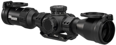 Sig Sauer Electro-Optics Tango-MSR 2-12x40mm 34mm Tube FFP Riflescope - Illuminated MRAD Milling 2.0 Reticle - Black — view 3
