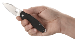 Columbia River Pilar III 2.97" Folding Spear Point Plain Satin 8Cr13MoV G10/SS Handle — view 3