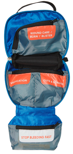Adventure Medical Kits Mountain Series Hiker First Aid Kit 1-2 People Water Resistant Orange / Blue — view 3