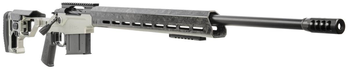 Christensen Arms Modern Precision 6.5 PRC 24" 5+1 Bolt-Action Rifle - Tungsten Folding Stock — view 3
