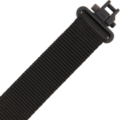 Allen 8061 Quick Adjusting Rifle Sling w/Swivels Black Nylon 1.25" 26"-33" — view 3