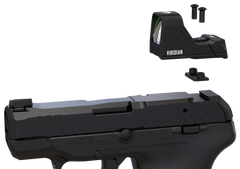 Viridian RFX Custom 1x16mm 3 MOA Green Dot Reflex Sight for Ruger LCP Max — view 3