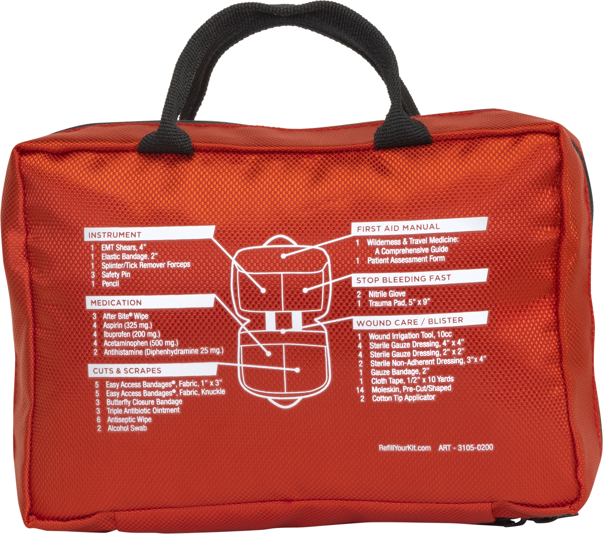 Adventure Medical Kits Sportsman 200 Medical Kit - 1-4 People — view 3