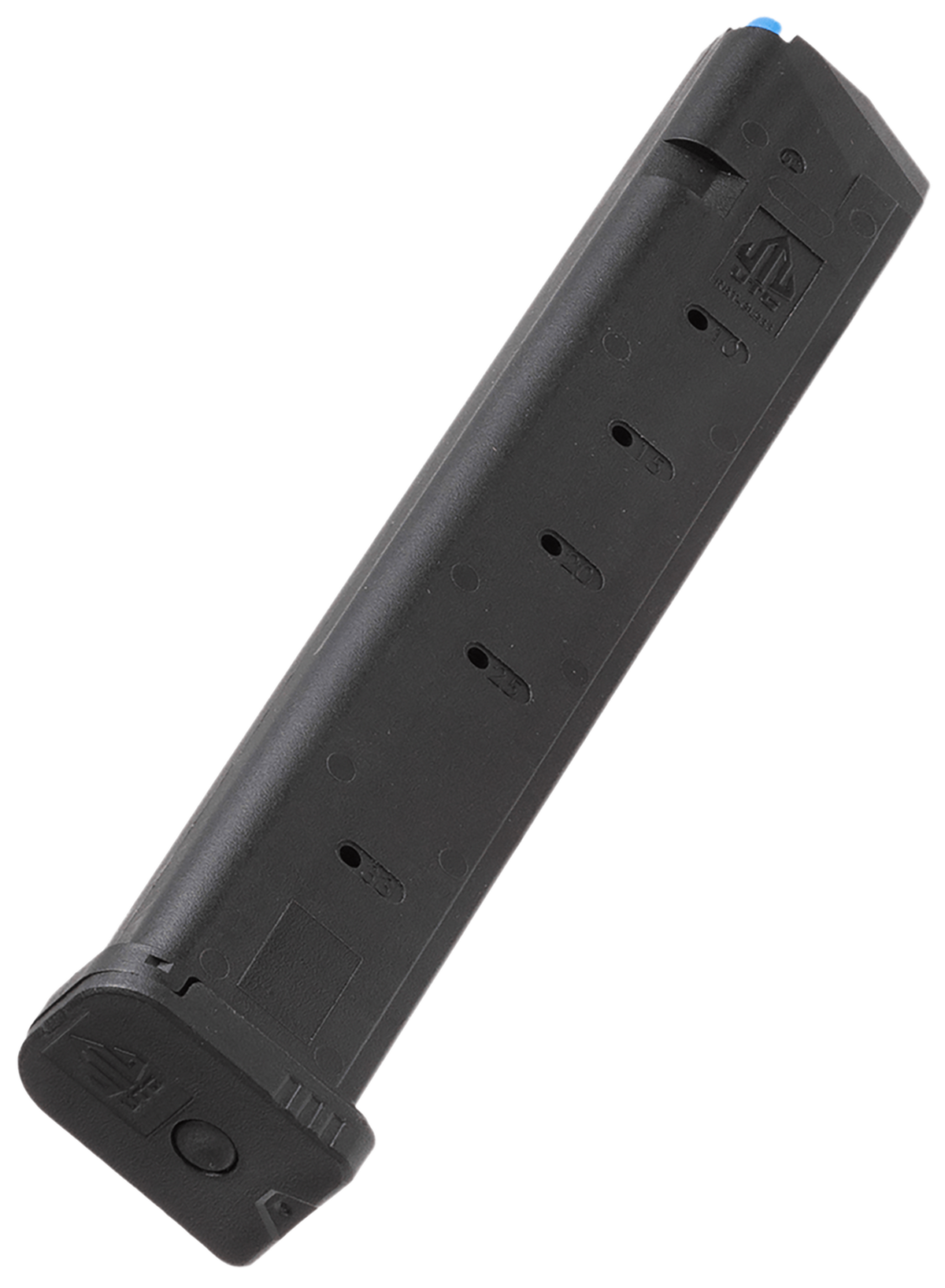 Leapers Glock 9mm Luger 33rd Polymer/Steel Magazine - Black — view 3