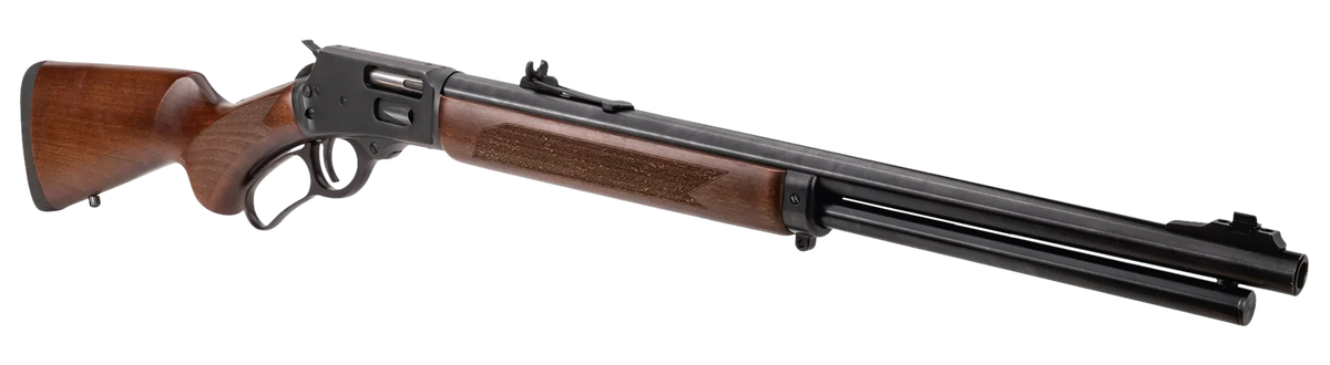 Rossi R95 357 Mag 18" 10+1 Lever Action Rifle - Black Oxide Hardwood Stock — view 3