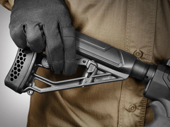 Adaptive Tactical EX Performance Adjustable Black Polymer M4-Style Stock - Mil-Spec Buffer Tubes — view 3