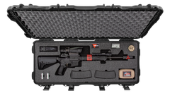 Nanuk 985 AR-15 Hard Case Black NK-7 Resin w/ Foam, Wheels & Handle — view 3