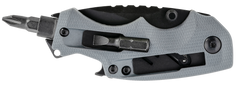 Kershaw Shuffle DIY 2.4" Folding Drop Point Plain 8Cr13MoV SS Knife - Black Oxide Gray GFN — view 3