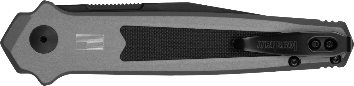 Kershaw Launch 17 3.5" S35VN Black Cerakote Clip Point Automatic Folding Knife — view 3