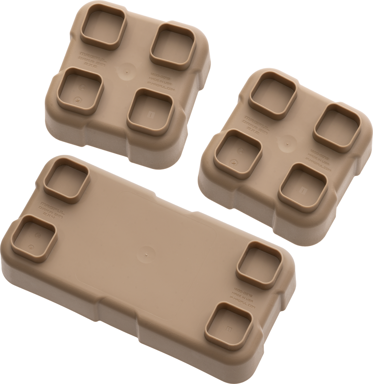 Magpul DAKA Storage Bin Flat Dark Earth Polymer - 2x4/2x2 Set — view 3
